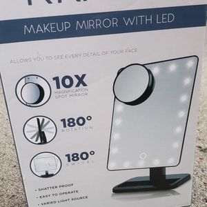 This is a Makeup Mirror with LED Lights
